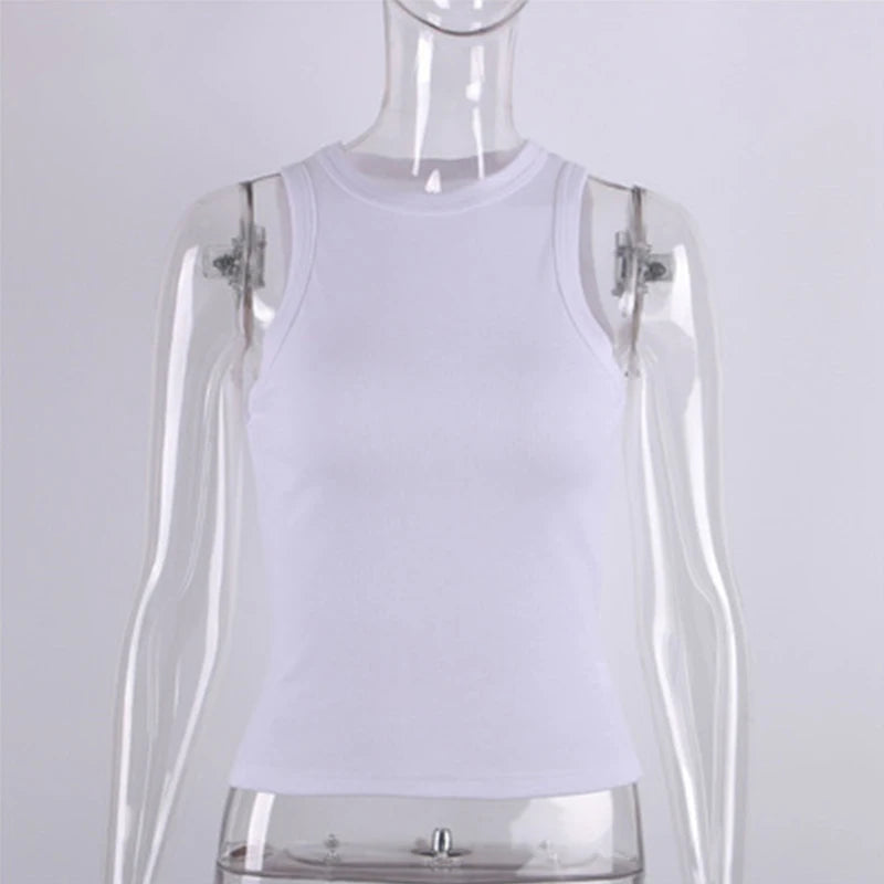 Tank Tops Women Yellow Casual Vest Sleeveless Camis