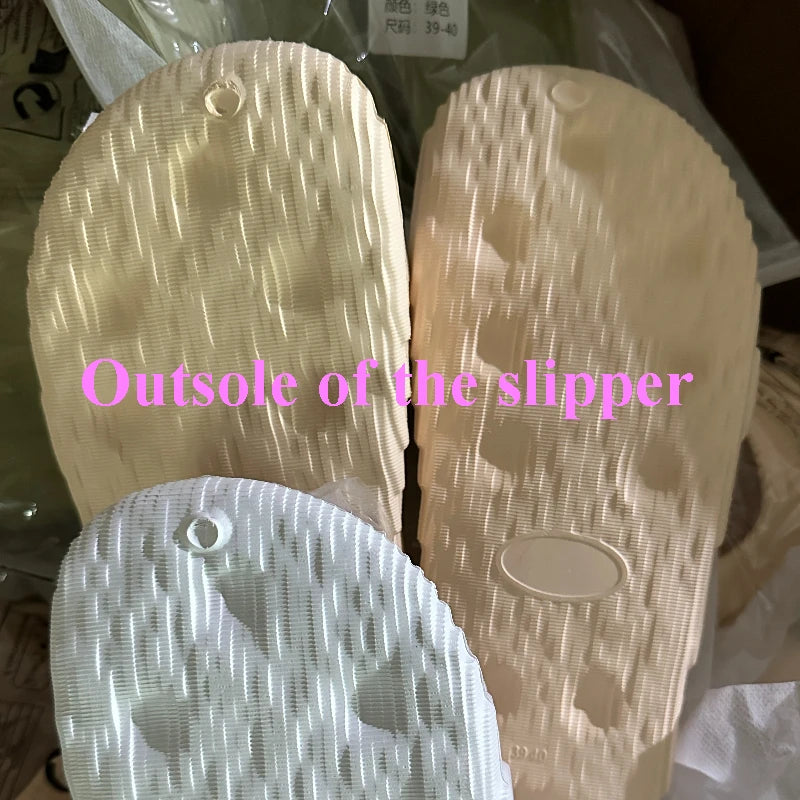 Soft EVA Anti-slip Couples Bathroom Beach Slides