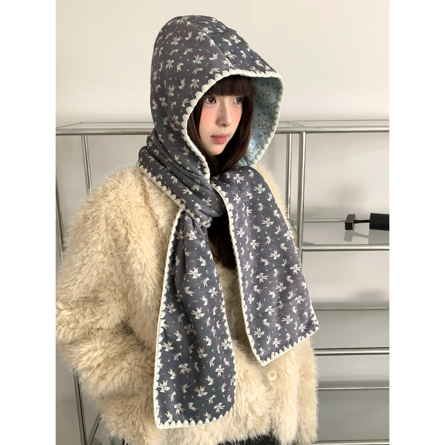 Double-Sided Cute Rabbit Hat