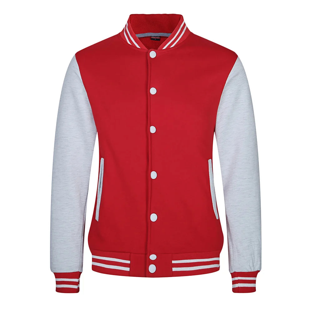 Slim Fit College Varsity Coat Women's Jacket
