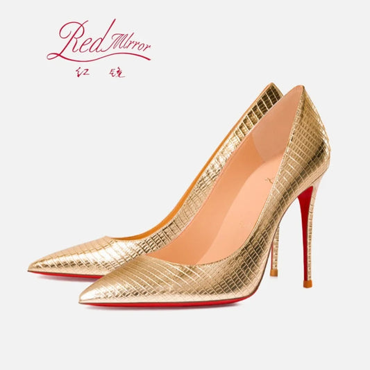 Elegant heels for ladiesLuxury Red Bottom Pointed Toe High Heels