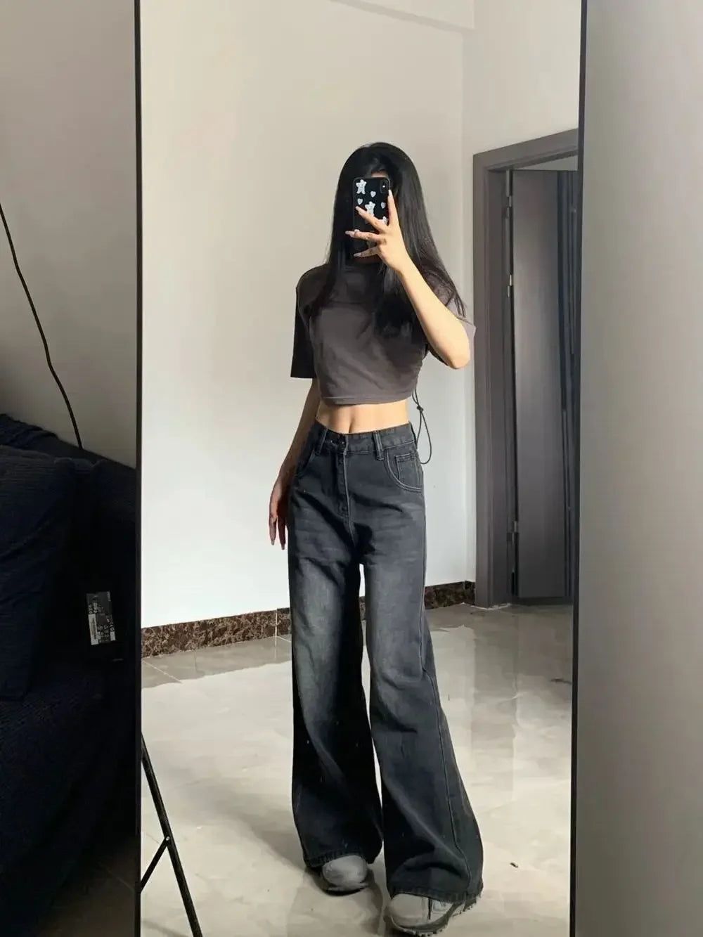 Slimming High-waisted Jeans For Women Pear-shaped