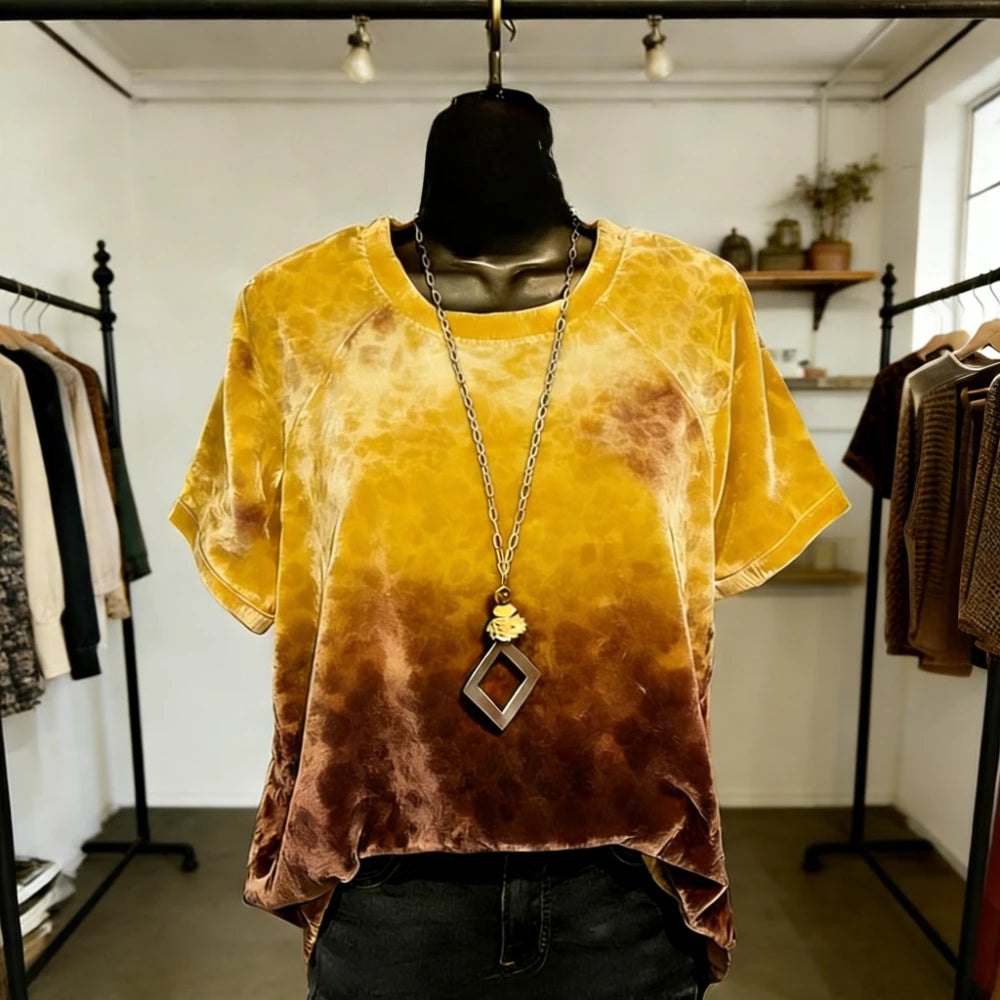 Women T-Shirts Soft Feel Short Sleeve Tops