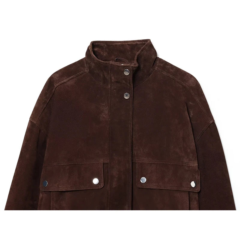 Women's Autumn Jackets  Big Pocket Street Chic Coats