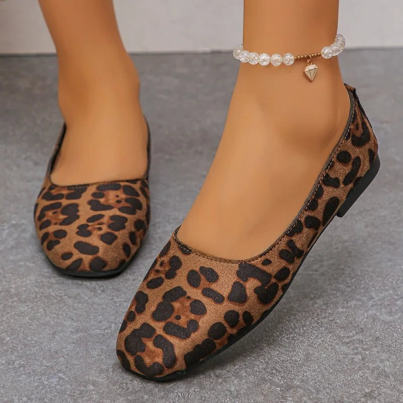Women's Flat Casual Round-Toe Moccasins & Ballet Flats