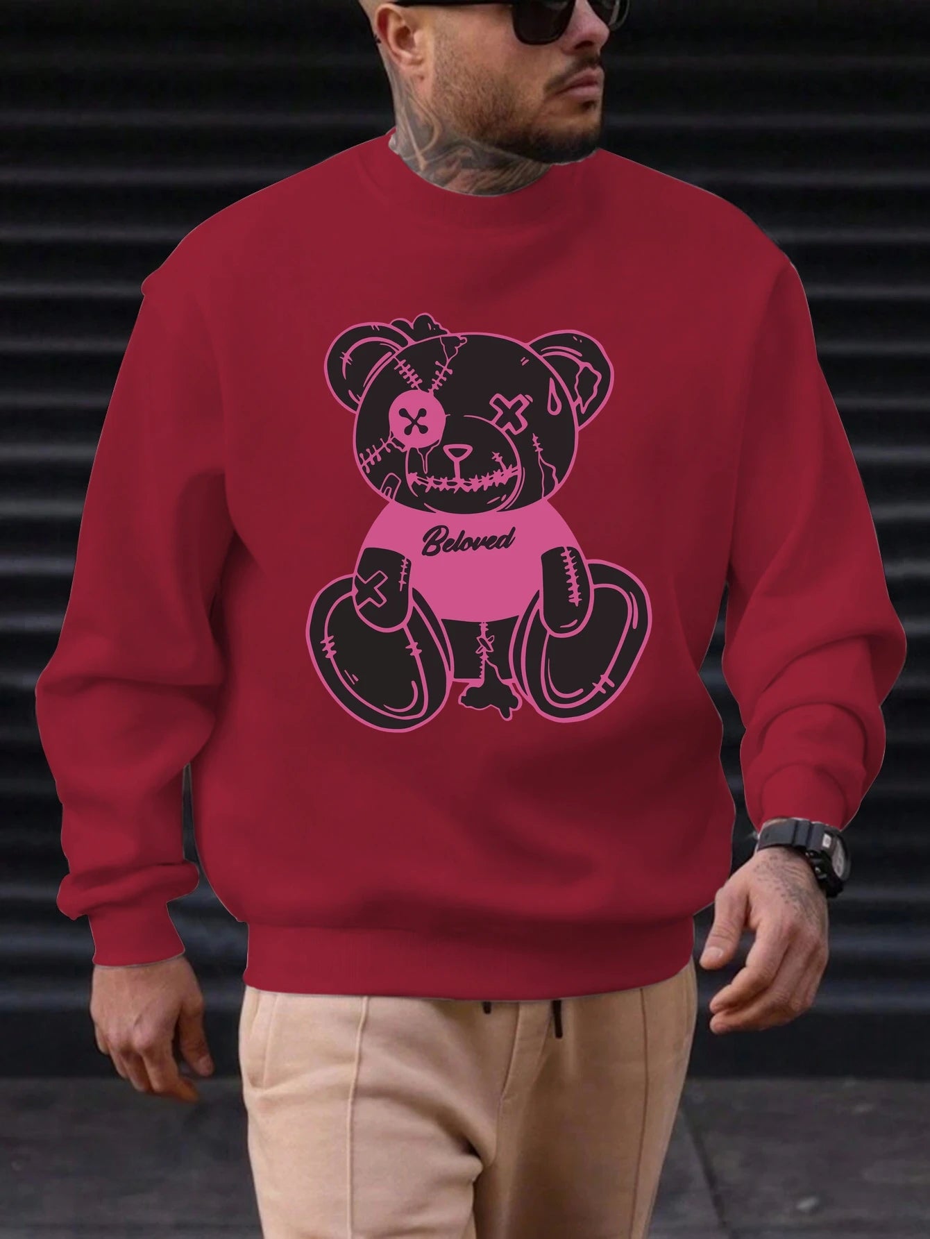 Men's Sweatshirt  Edgy Streetwear