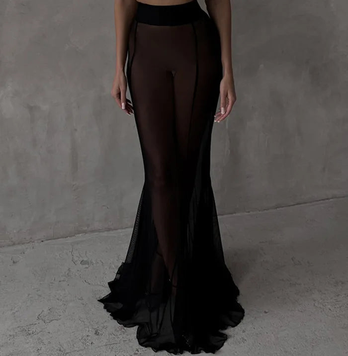 Fashion Sexy Sheer Skirt For Women