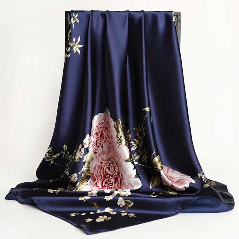 f Ladies Chiffon Shawl Wrap Muffler  Bandanna Female Headscarf