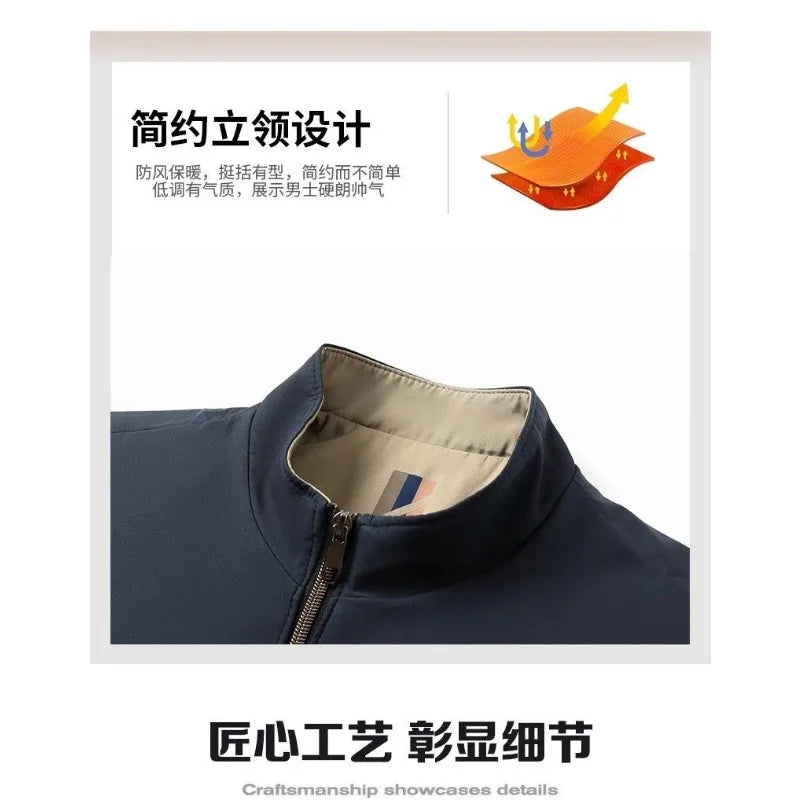 Autumn and Winter Coats for Men Casual Cotton Coats