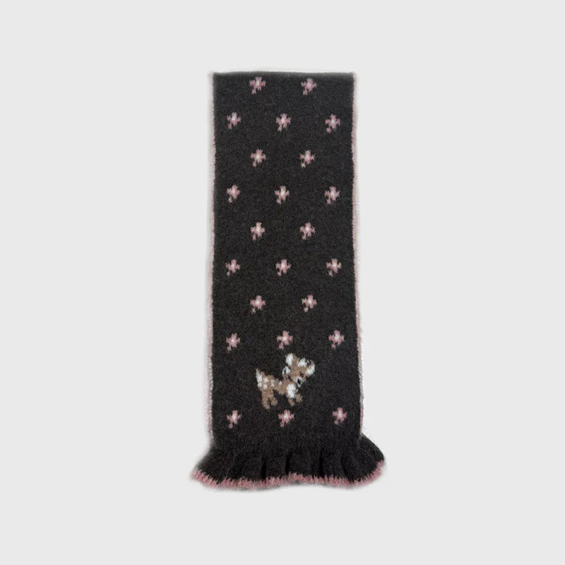 Ladies' Scarves  Floral Kawaii Sweet Versatile Scarfs