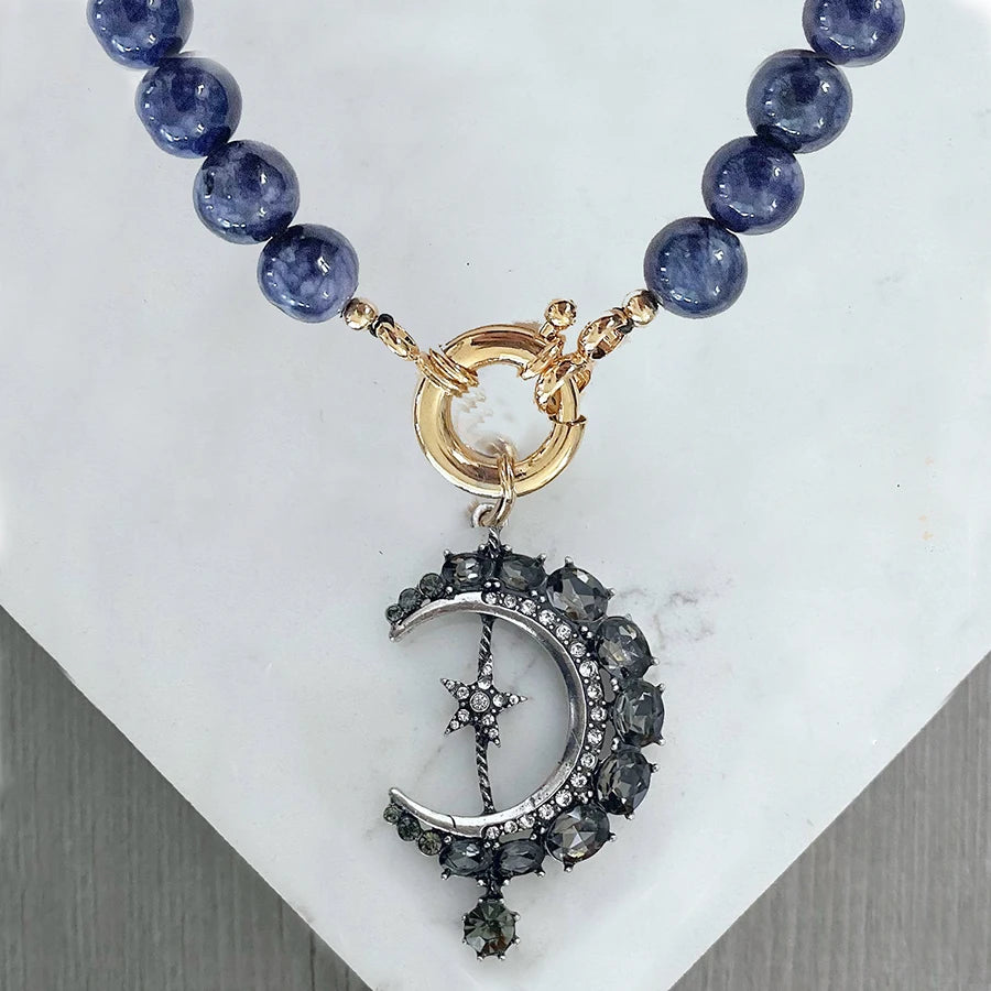 Vintage Round Charm Layered Necklace Women's Jewelry