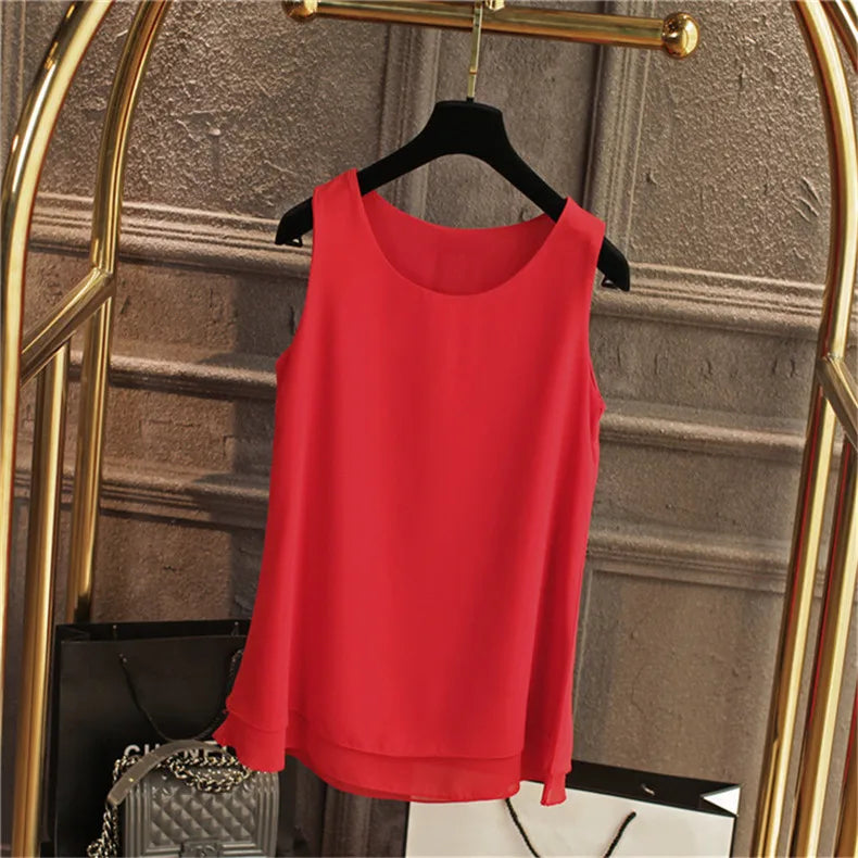 Women Tank Top  SO Neck Sleeveless Tops