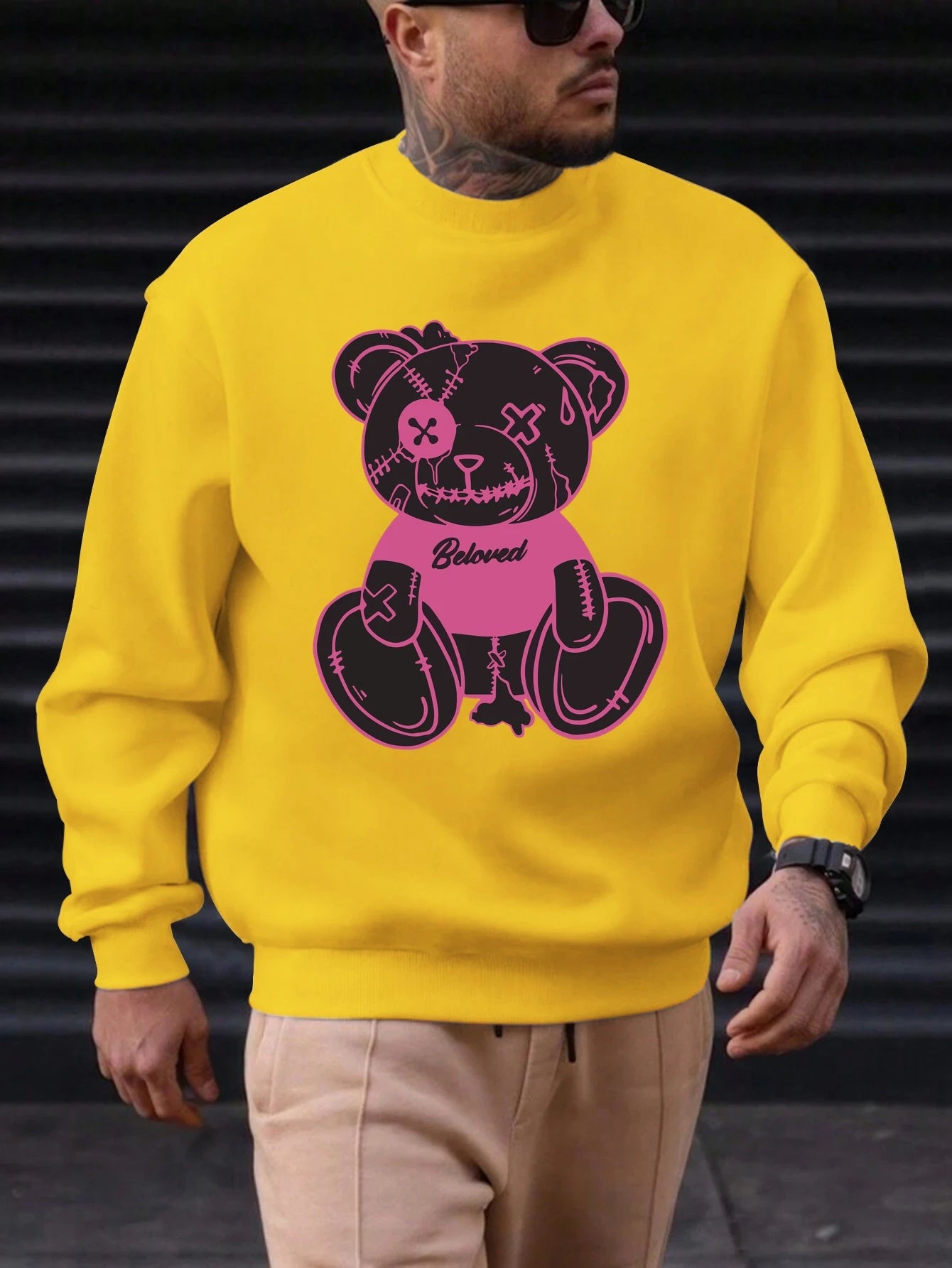 Men's Sweatshirt  Edgy Streetwear