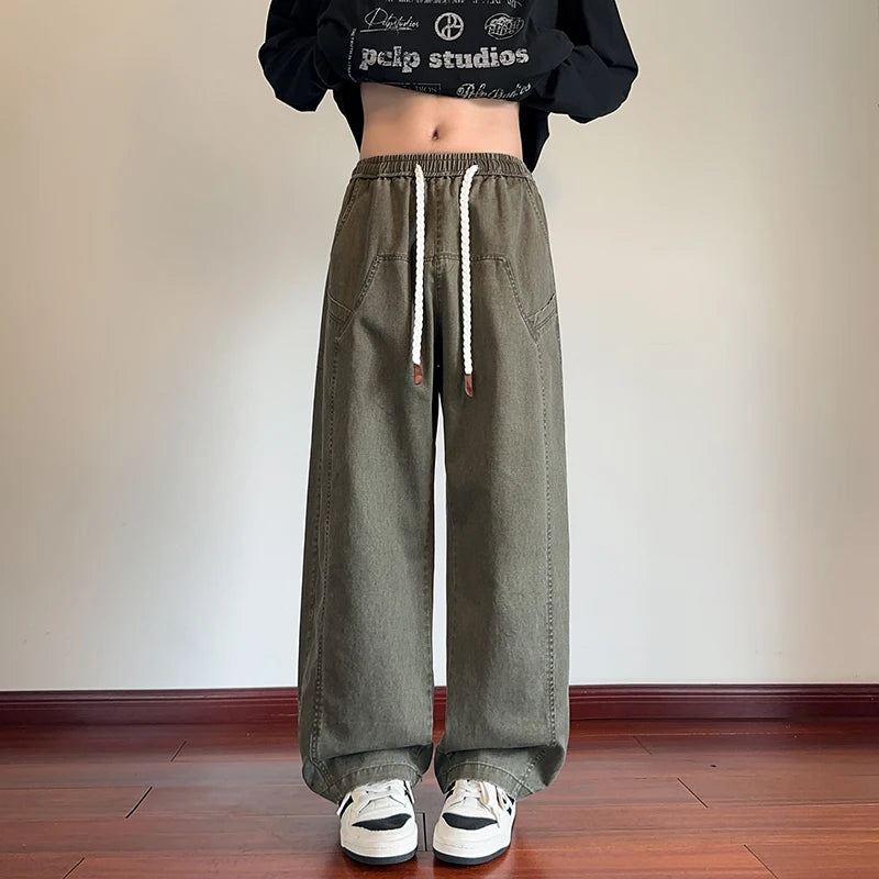 Trendy Wide Leg Pants For Outdoor Sports