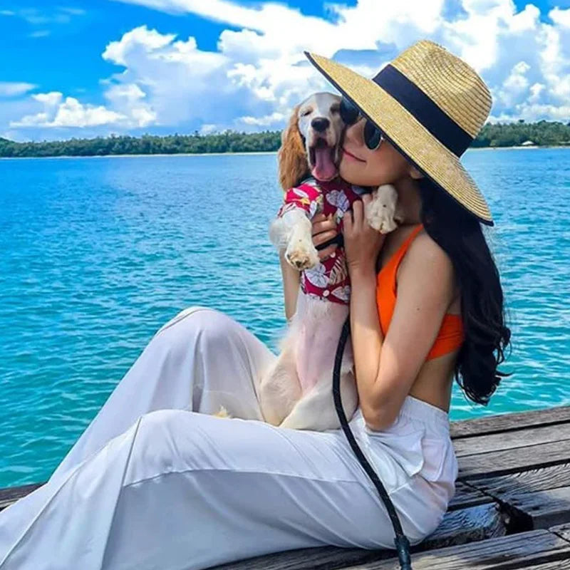 Retro Gold Braided Female Sunshade Flat Sequins Hat