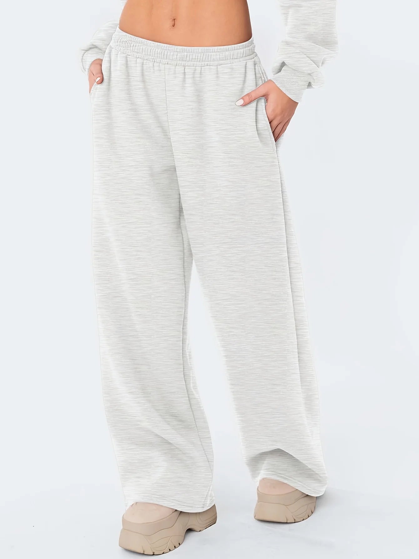 wide leg casual loose fit pants