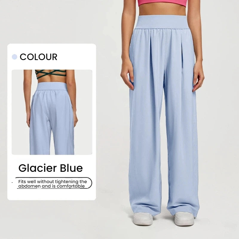 Women pants  Wide Leg High Waist Loose Trousers