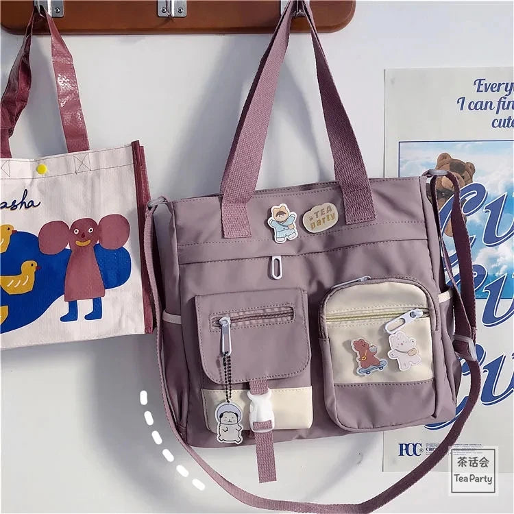 Women's Postman Tote School Bags