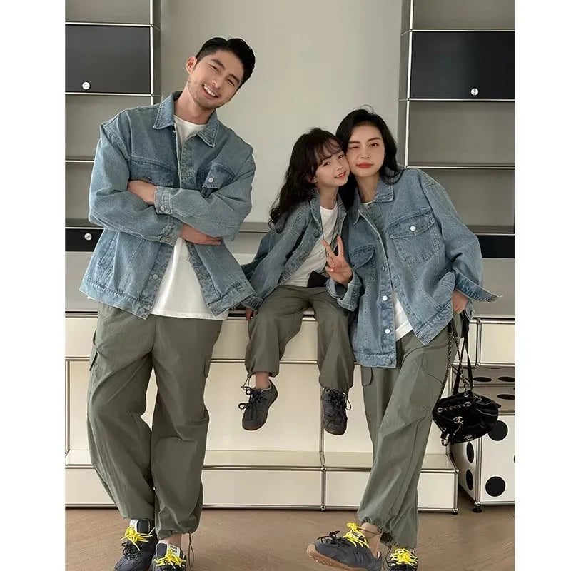 Mommy and Me Denim Jacket for The Whole Family