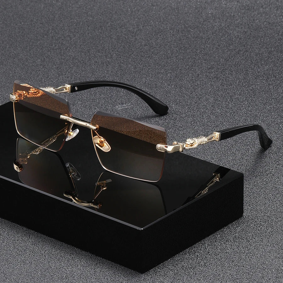 frameless personalized trend fashion glasses