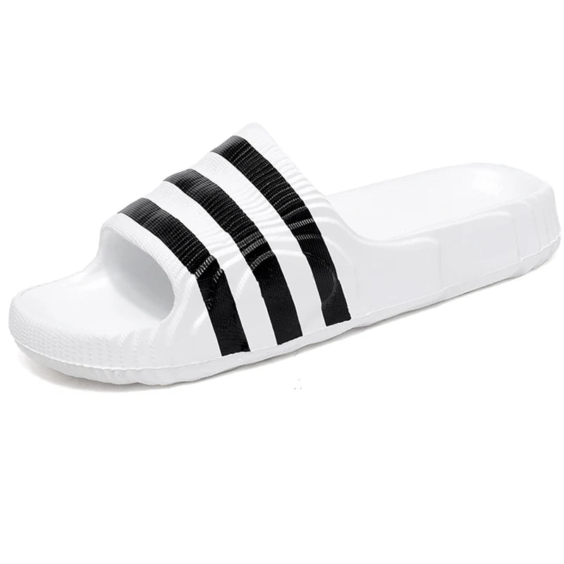 Men Slippers Shoes Fashion Non-Slip Rubber Outdoor Slides
