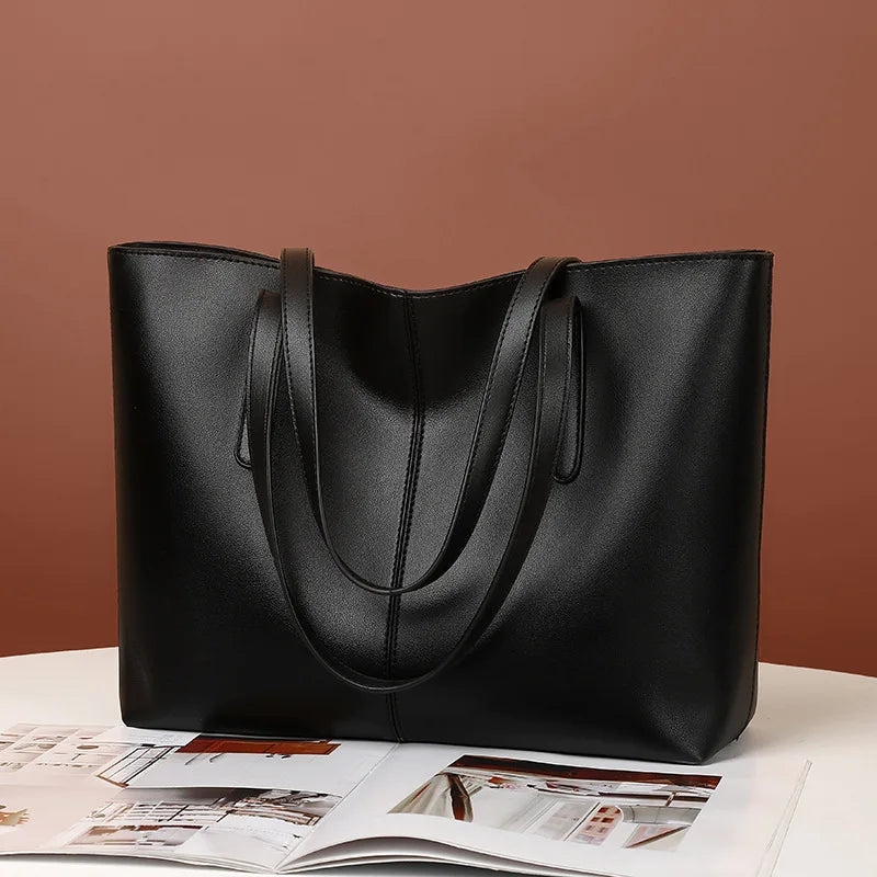 Women's Tote Bags Simple Large Capacity Femal Shoulder Bag