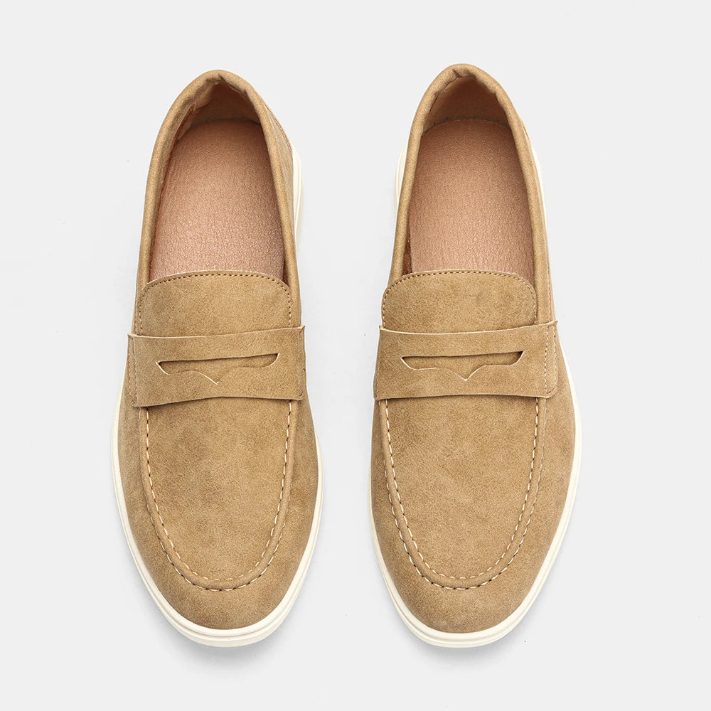 Men Loafers Breathable Fashion Summer Comfortable  Shoes
