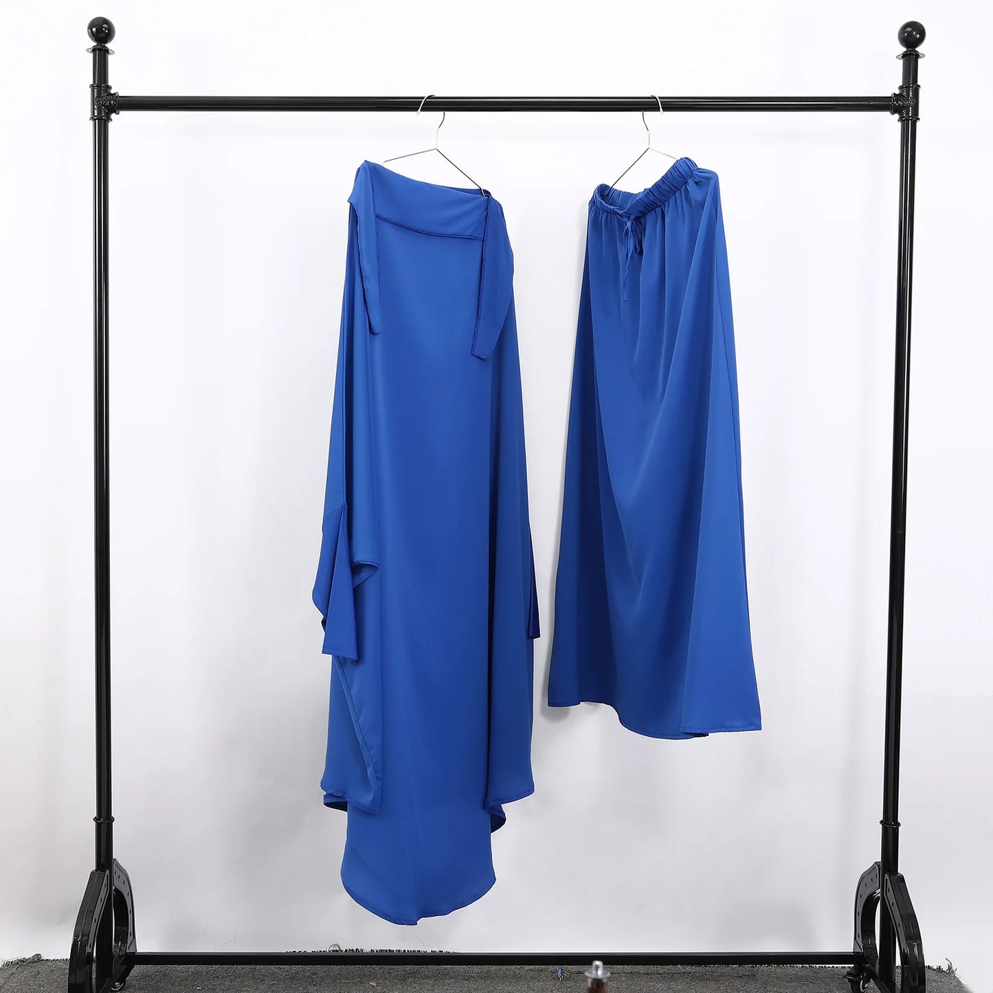 Ramadan Abayas Sets  2 Piece Set Women Hijab Dress Prayer Garment