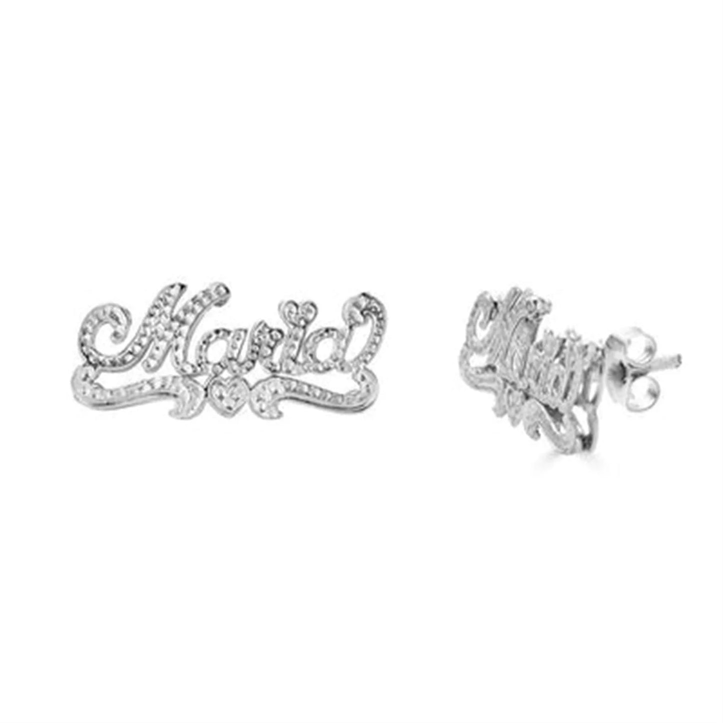 customized earrings hip-hop women's jewelry