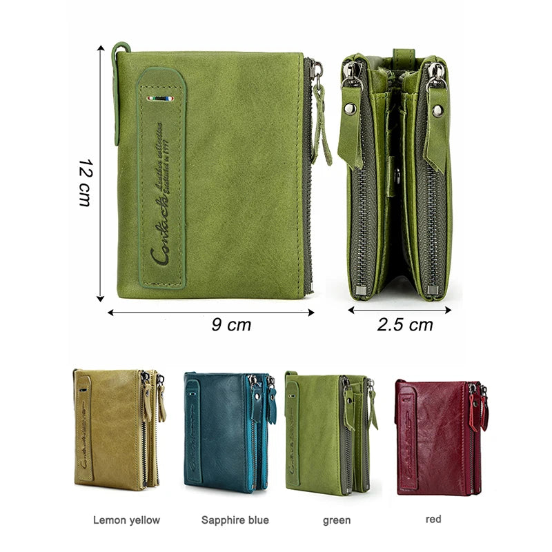 Genuine Leather Wallets for Women