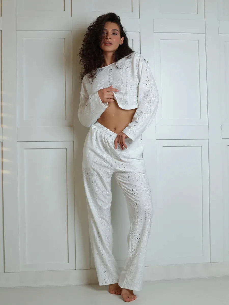 Casual Wear Set - Fashionable, Simple, Loose-Fitting Set