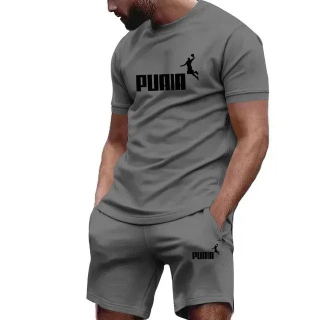 Summer Men's Sets  Tracksuit Short Sleeve