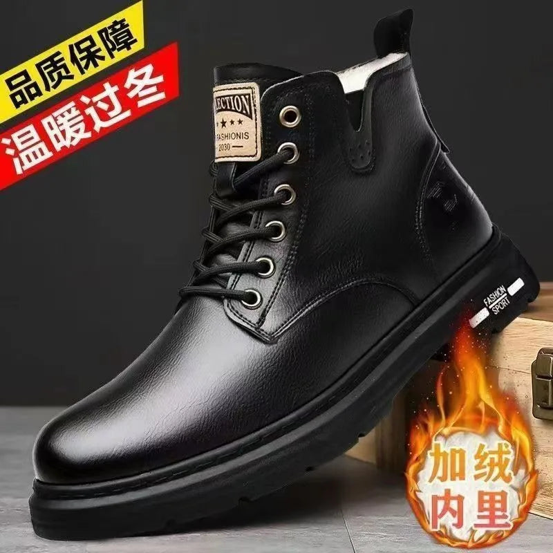 Men's shoes  high top casual boots