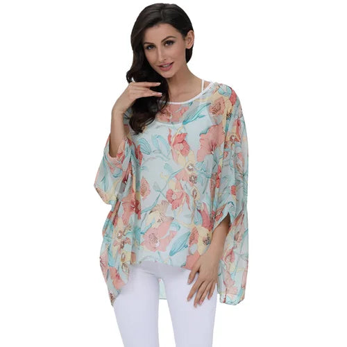BHflutter Women Blouses Casual Summer Blouse Shirt