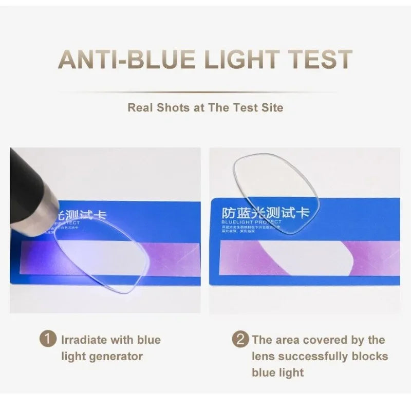 Men Reading Glasses Business Presbyopia Glasses Metal Frame Anti Blue Light Eyeglasses