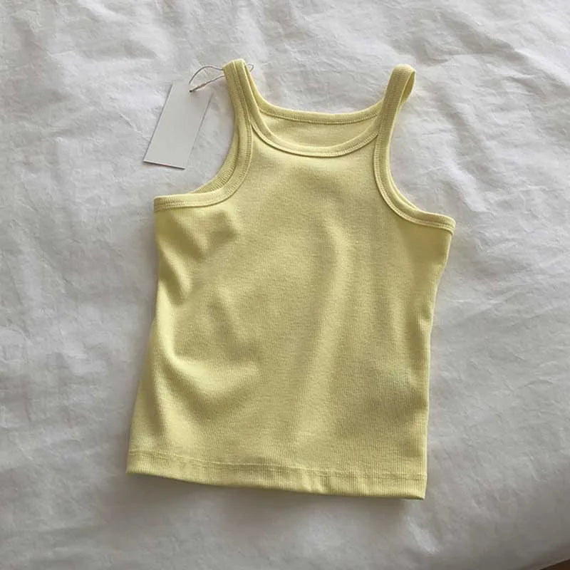 Women Tank Tops Sexy Cropped Top