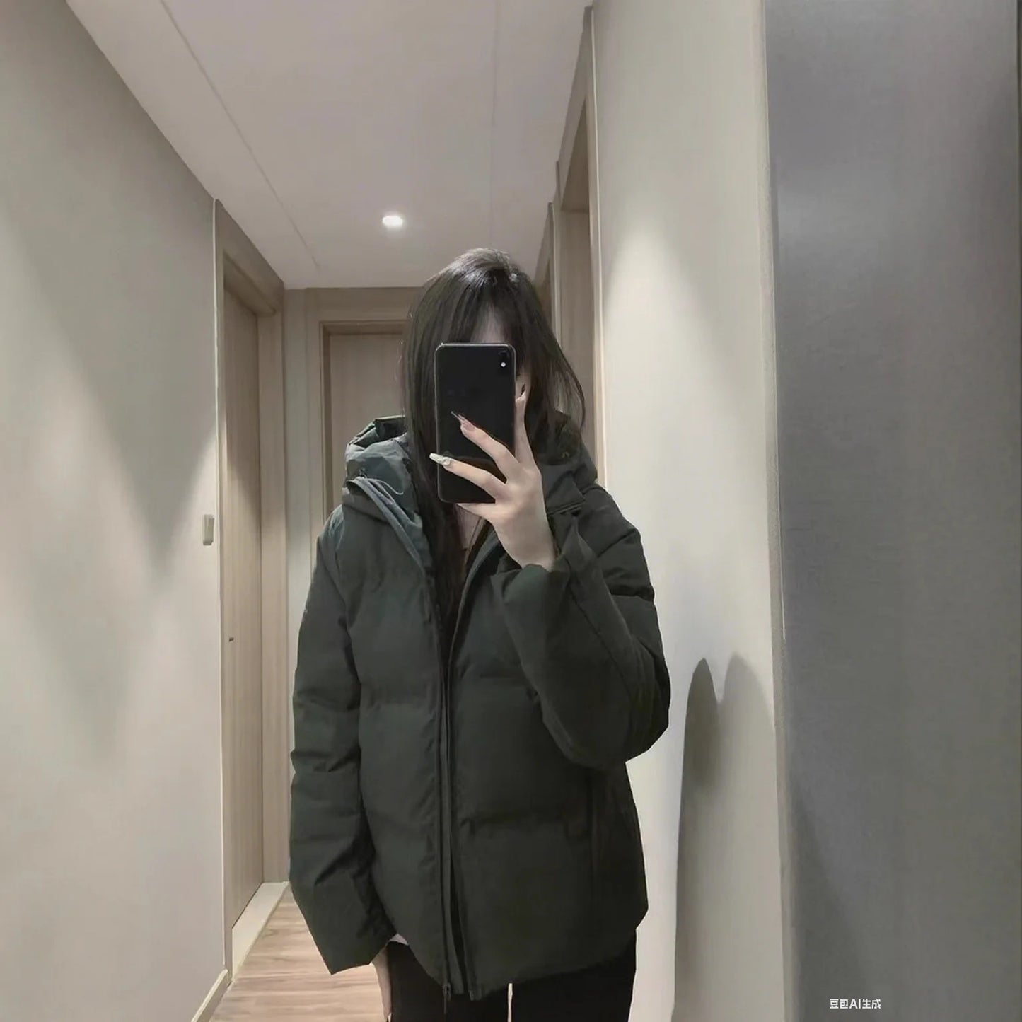 Puffer Jacket, Warm and Windproof