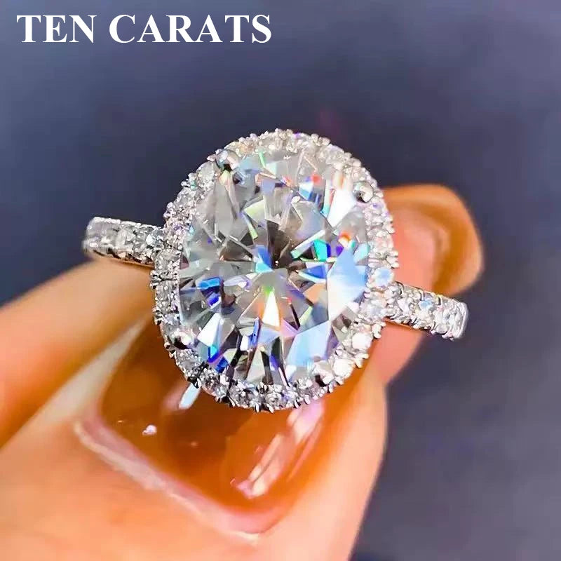 sterling silver 18K white gold ring