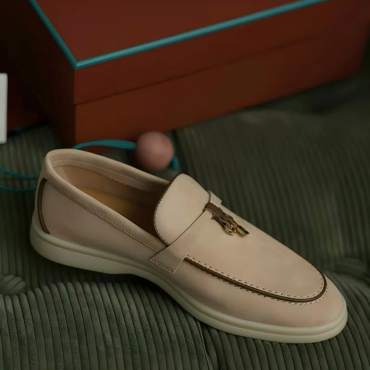 women's loafers shoes Walk handmade original quality sheepskin men's casual flats