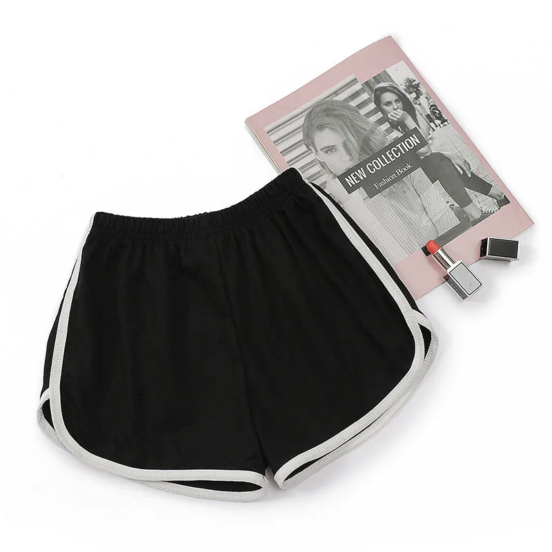 Women yoga Shorts Summer outer wear mid-waist casual pants