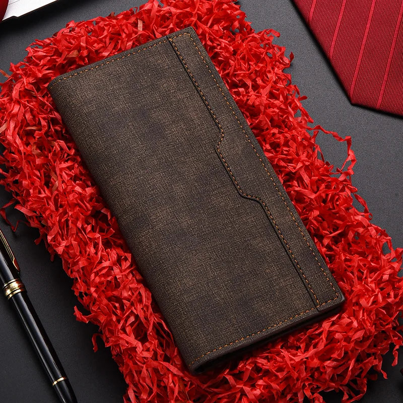 Men's Wallet Long Fashion Multiple Card Slots Men's