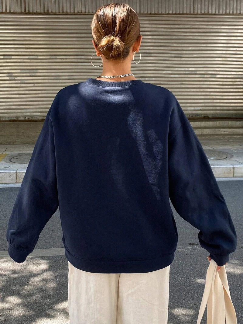 Casual Women's Sweatshirts Oversize Hoodie