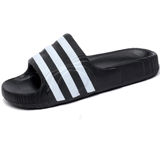 Men Slippers Shoes Fashion Non-Slip Rubber Outdoor Slides