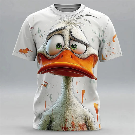 Men's Animal 3D Shirts  O-Neck Shirt