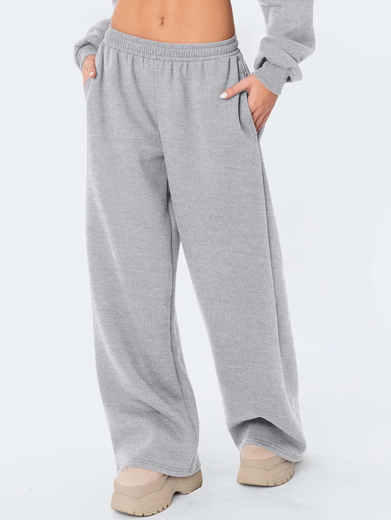 wide leg casual loose fit pants