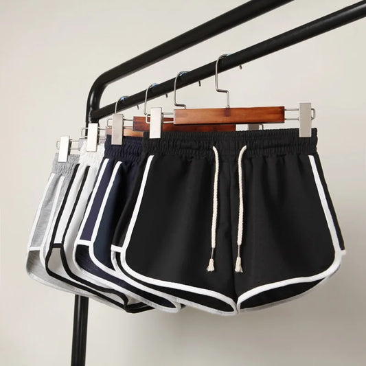 Women yoga Shorts Summer outer wear mid-waist casual pants