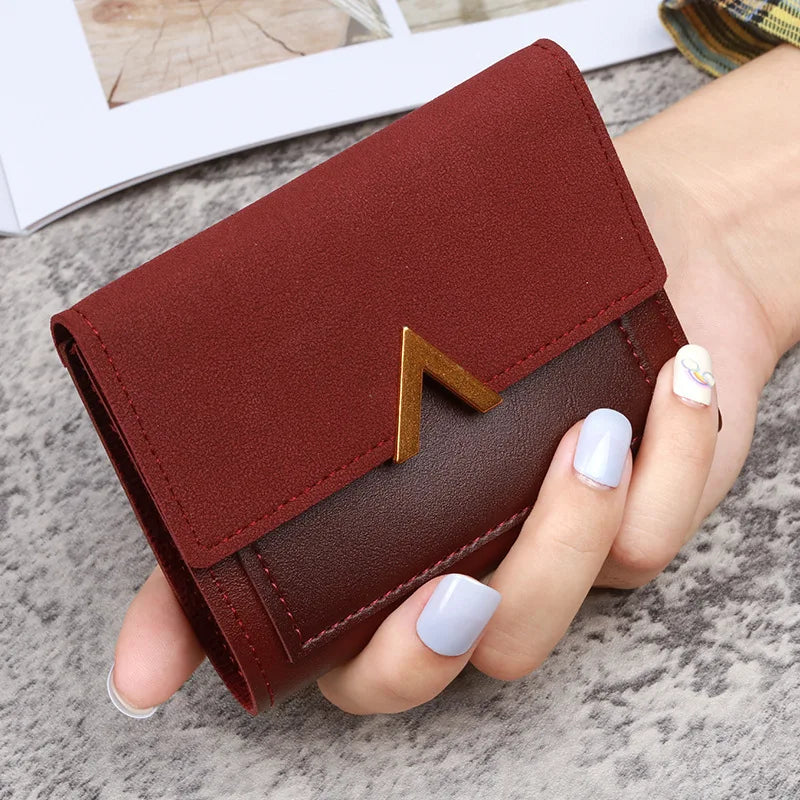 Women's Leather Wallet with Zipper