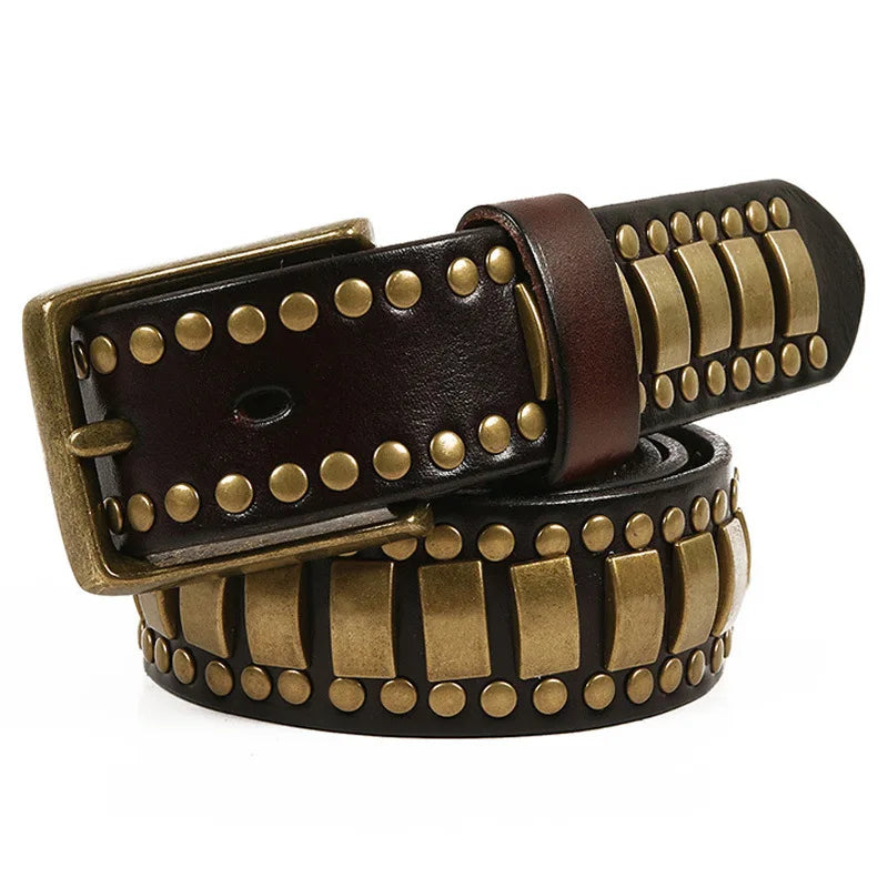men luxury fashion original leather belts