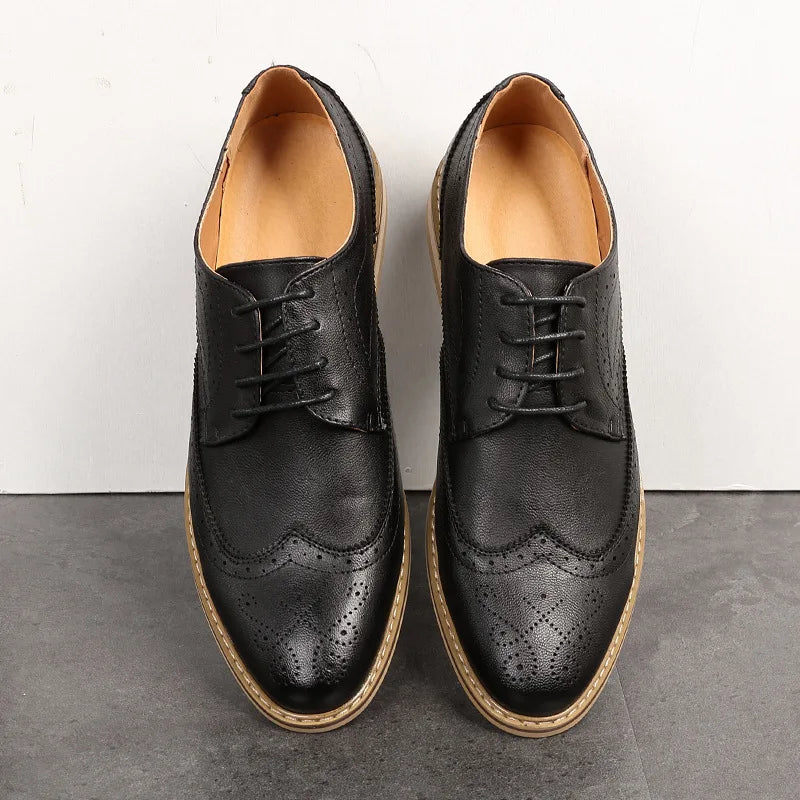 Mens Dress Shoes Breathable Business Formal Shoes