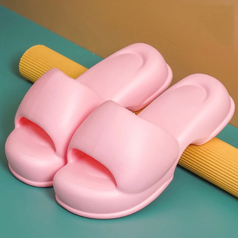Cloud Slides Pillow Slippers Non-Slip Bathroom Shower Sandals